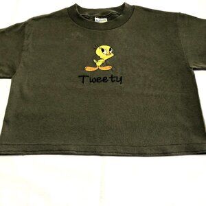 Crop Top Sage T-shirt size L Girl